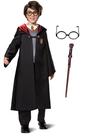 Conjunto de fantasias: disfarce, roupão com capuz de Harry Potter, óculos, varinha