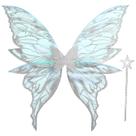 Conjunto de fantasias Fairy Wings Loieryk Glacier Blue para adultos