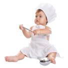 Conjunto de fantasias fotográficas para recém-nascidos com roupa de chef para bebês KHC-KHF