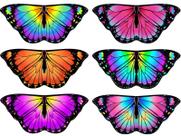 Conjunto de fantasias infantis de asas de borboleta iRolewin para meninas de 3 a 8 anos