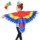 Conjunto de fantasias IROLEHOME Bird Parrot Wings com faixa de cabeça para crianças