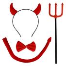 Conjunto de fantasias Jmkcoz Halloween Devil com bandana Devil Horn