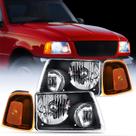 Conjunto de Faróis Nilight para Ford Ranger 2001-2011, Preto