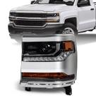 Conjunto de farol VLINCAR Chevy Silverado 1500 HID esquerdo