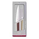Conjunto de Fatiar Victorinox Swiss Modern - Garfo e Faca - Marron e Bege - 6.9096.21G Conjunto de Fatiar Victorinox Swiss Modern - Garfo e Faca - Marron e Bege - 6.9096.21G
