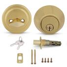 Conjunto de Fechadura Deadbolt Honeywell - Resistente a Arrombamento para Porta Frontal Conjunto de Fechadura Deadbolt Honeywell - Resistente a Arrombamento para Porta Frontal