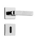 Conjunto De Fechadura Interna 1700 Class Cromado - 90207 - SILVANA Conjunto De Fechadura Interna 1700 Class Cromado - 90207 - SILVANA