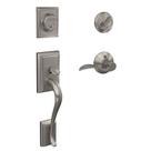 Conjunto de Fechadura SCHLAGE F60 V ADD Aço Inoxidável Satinado com Trinco Conjunto de Fechadura SCHLAGE F60 V ADD Aço Inoxidável Satinado com Trinco