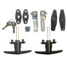 Conjunto de fechaduras Bauer T-Handles com 2 teclas de rotação 90CW/90CCW