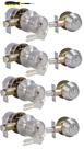 Conjunto de fechaduras de porta Lanwandeng Keyed Alike Entry Keyed com fechadura