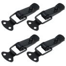Conjunto de Fecho Tipo Alavanca Antrader em Aço Inoxidável 304 Preto 57x23 mm Conjunto de Fecho Tipo Alavanca Antrader em Aço Inoxidável 304 Preto 57x23 mm