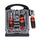 Conjunto de Ferramentas 45 Peças Chave Catraca Bits Soquetes Conjunto de Ferramentas 45 Peças Chave Catraca Bits Soquetes