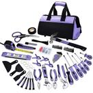 Conjunto de ferramentas ACOSEA de 223 peças com bolsa roxa aberta de 33 cm de largura