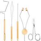 Conjunto de Ferramentas de Amarração de Moscas Skylety - Aço Inoxidável (5 Peças) Conjunto de Ferramentas de Amarração de Moscas Skylety - Aço Inoxidável (5 Peças)