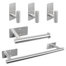 Conjunto de ferramentas de banheiro Vanloory Stainless Steel 5 PCS