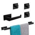 Conjunto de ferramentas de banheiro Vanloory Stainless Steel 5 peças