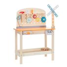 Conjunto de ferramentas de brinquedo e bancada de trabalho Amazon Basics para crianças de 3 anos ou mais