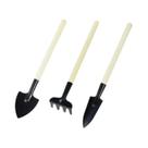 Conjunto De Ferramentas De Jardim Mini 3 Peças Para Plantas De Interior, Vasos De Flores, Cactos E