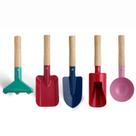 Conjunto de ferramentas de jardinagem mini colorido para crianças e plantação doméstica