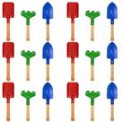 Conjunto de ferramentas de jardinagem Tarpop 18 peças para crianças com cabo de madeira