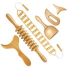 Conjunto de ferramentas de massagem para terapia de madeira AINCLY para modelagem corporal