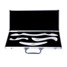 Conjunto de Ferramentas de Massagem STICKON Gua Sha em Aço Inoxidável Formato N