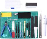 Conjunto de ferramentas de modelagem Craft, 26 unidades para Gundam Modeler Conjunto de ferramentas de modelagem Craft, 26 unidades para Gundam Modeler