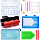 Conjunto de ferramentas de pintura de diamante Suptikes, 22 peças para adultos/crianças