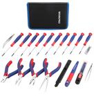 Conjunto de ferramentas de reparo de precisão WORKPRO 33PCS com alicate e chaves de fenda