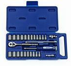 Conjunto de ferramentas de soquete e acionamento Williams, 27 peças, 1/4" Drive Conjunto de ferramentas de soquete e acionamento Williams, 27 peças, 1/4" Drive