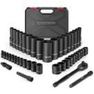 Conjunto de ferramentas Eastvolt Drive Socket Ratchet Wrench 46 peças