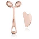 Conjunto de ferramentas faciais Yeamon Gua Sha Facial Tools and Face Roller
