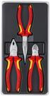 Conjunto de ferramentas KNIPEX 3 peças isolado 1000V