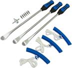 Conjunto de Ferramentas NEIKO 20601A - Talas de Pneu de Aço 14,5 Polegadas com Protetor de Aro