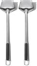 Conjunto de ferramentas OXO Good Grips Grate Lifter Coal Rake, 2 Coal Shovel & Rake, aço inoxidável