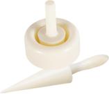 Conjunto de ferramentas para assar em rolo com casquinha de sorvete e molde de flor em ABS Conjunto de ferramentas para assar em rolo com casquinha de sorvete e molde de flor em ABS