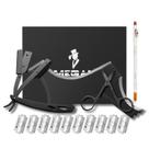 Conjunto de ferramentas para modelar barba Megan com navalha Straight Edge e muito mais