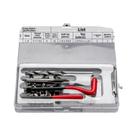 Conjunto De Ferramentas Para Reparo De Fios Vermelhos 131 Peças Kit Automotivo De Alta Precisão Para