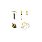 Conjunto de ferramentas STANLEY Jr. 5 peças infantis para crianças