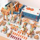 Conjunto de ferramentas VEAIS Kids com furadeira 120 unidades com ToolBench de 2 anos ou mais