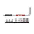 Conjunto de ferramentas VESSEL 2 Way-Speed L-Handle com 5 soquetes e 5 bits