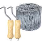 Conjunto de ferramentas Wire Tire Therwen 1002 unidades, alça de madeira de 19 cm