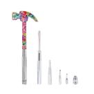 Conjunto de ferramentas YOUMI 6 em 1, martelo floral multifuncional e chave de fenda
