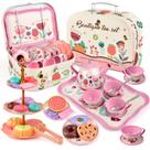 Conjunto de festa de chá Minnot Flower Tea Set Toys para meninas de 3 a 6 anos