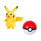 Conjunto De Figuras De Ação Pokémon Para Crianças Com Caixa Pokeball Pikachu Ash Greninja Lucario
