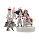 Conjunto De Figuras De Ação PVC Dragon Ball Z Majin Buu Fat Buu 8 Peças Brinquedos De Anime Para