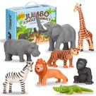 Conjunto de figuras de animais Learning Minds Jumbo Safari Animals 18M+ Conjunto de figuras de animais Learning Minds Jumbo Safari Animals 18M+