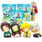Conjunto de Figuras Demon Slayer 3 Unidades em Sacos Surpresa com Marcador