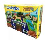 Conjunto de Figuras e Cenário - Zoológico - Nig Brinquedos