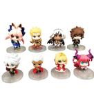 Conjunto de figuras Fate Chibi PVC 8 figuras Gilgamesh Sabre 6cm Conjunto de figuras Fate Chibi PVC 8 figuras Gilgamesh Sabre 6cm